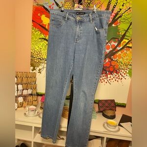 Lee Light Blue Straight Leg Jeans